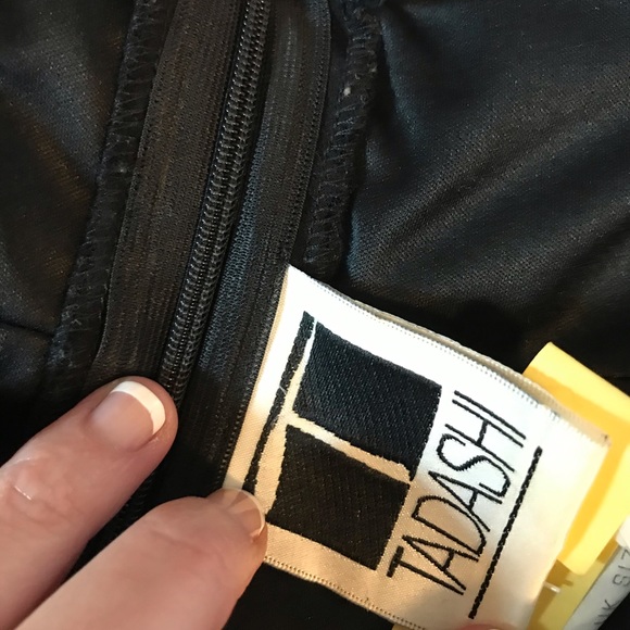 Black Tadashi Cocktail Dress 12 - Picture 5 of 6